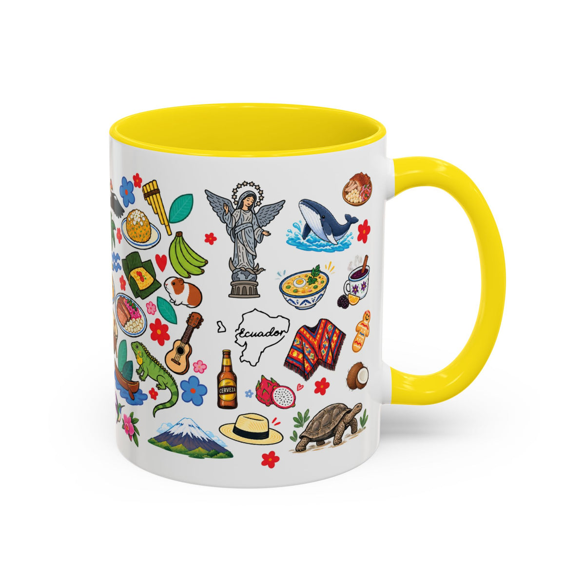 Ecuador Te Amo Mug – Ecuadorian Pride Coffee Cup | Gift for Ecuadorians Abroad