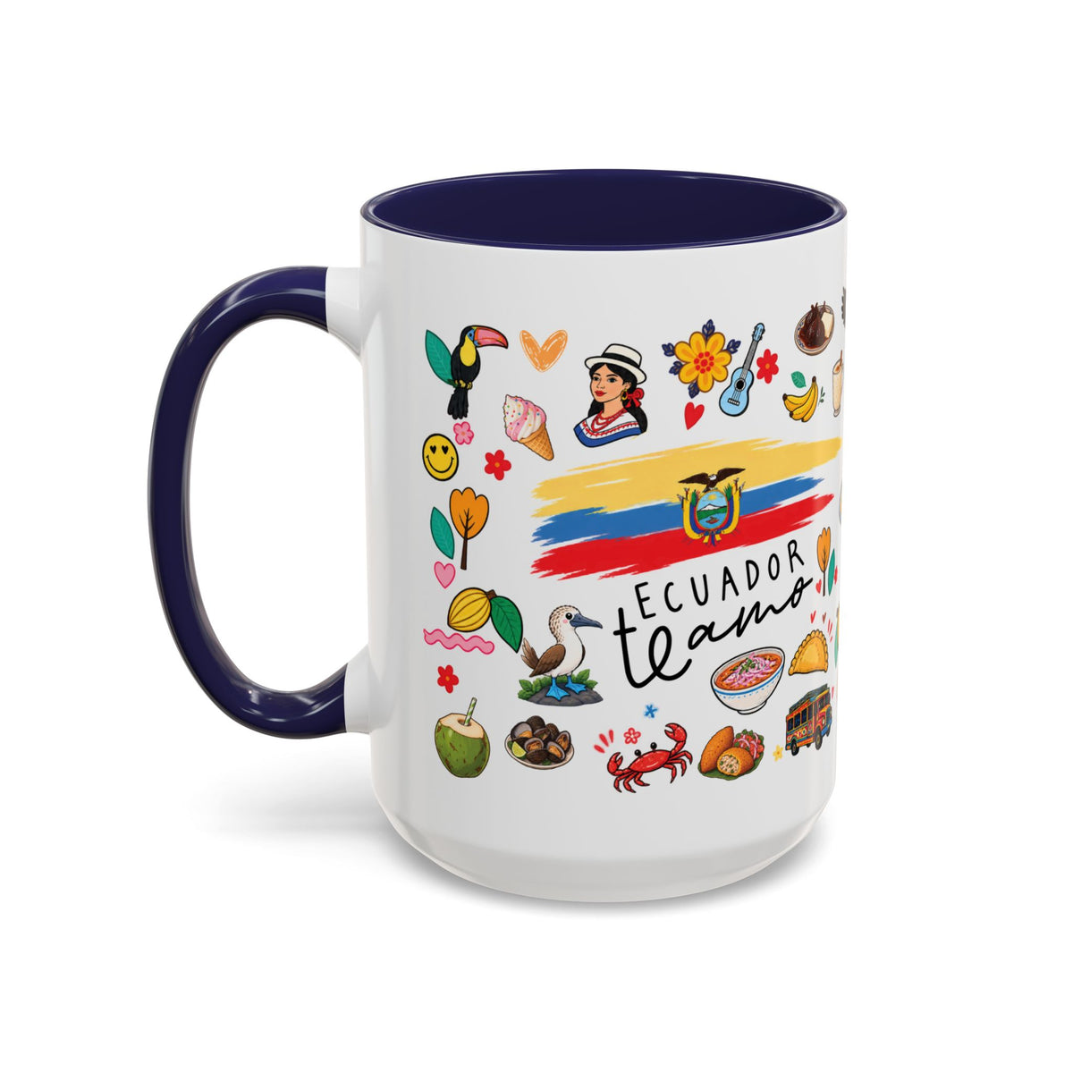 Ecuador Te Amo Mug – Ecuadorian Pride Coffee Cup | Gift for Ecuadorians Abroad