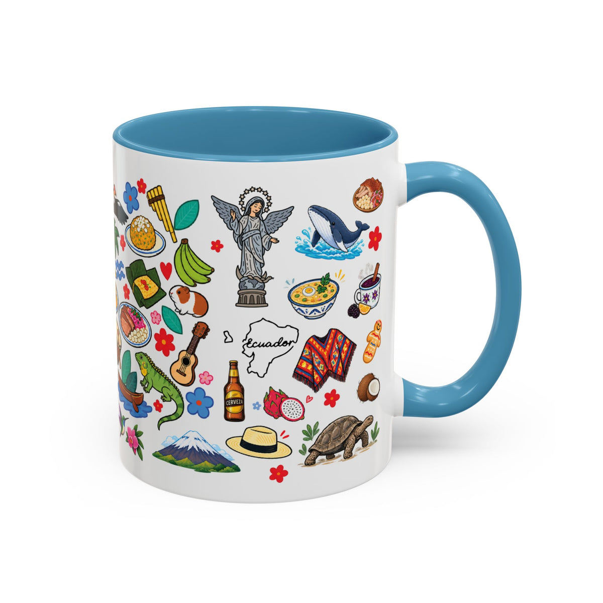 Ecuador Te Amo Mug – Ecuadorian Pride Coffee Cup | Gift for Ecuadorians Abroad