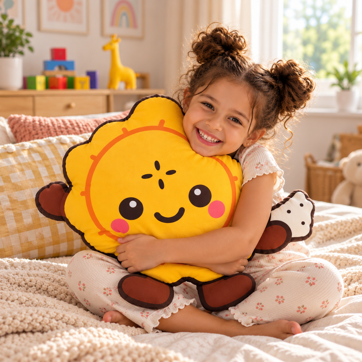 Ecuadorian Patacón Pillow – Cute Kawaii Fried Plantain Cushion