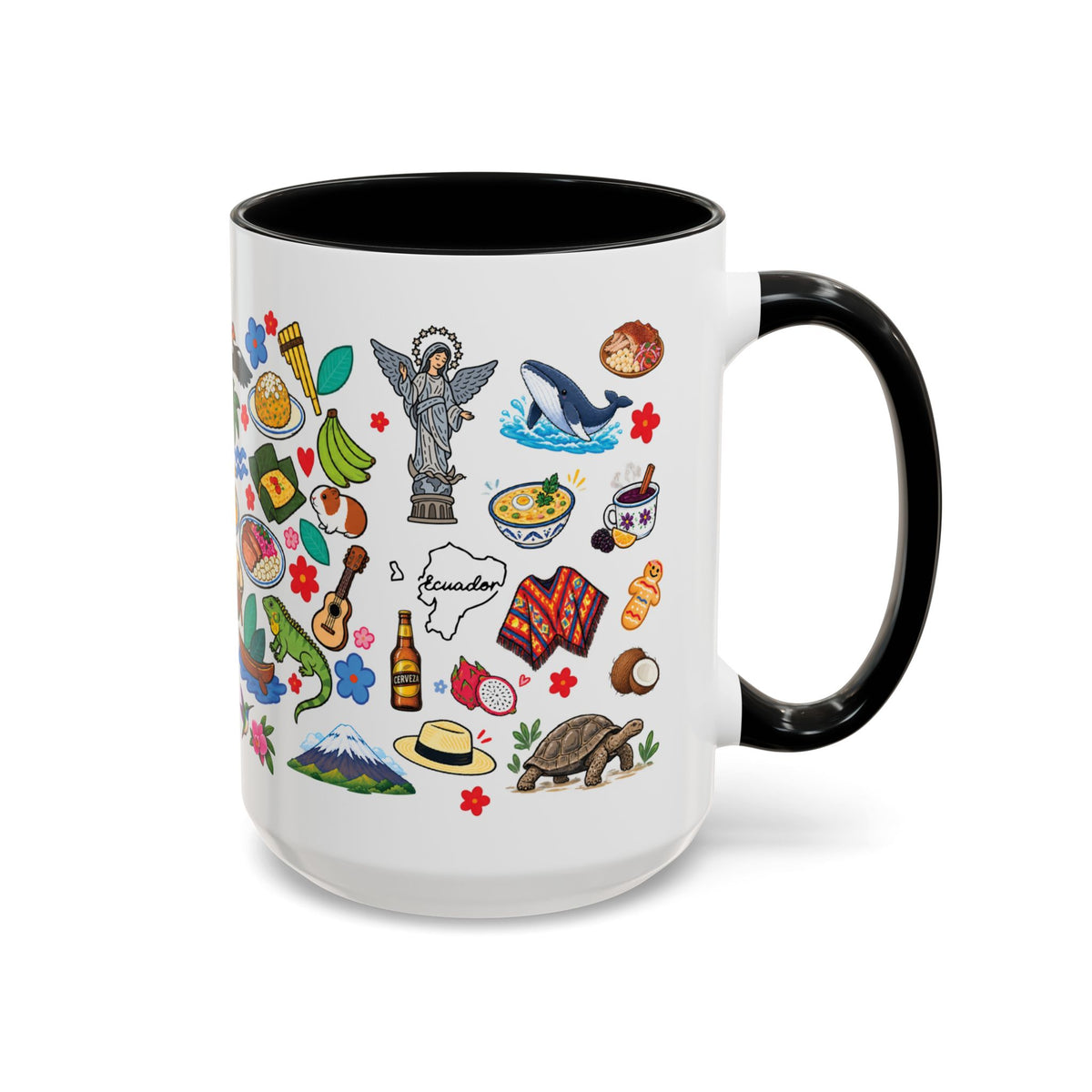 Ecuador Te Amo Mug – Ecuadorian Pride Coffee Cup | Gift for Ecuadorians Abroad