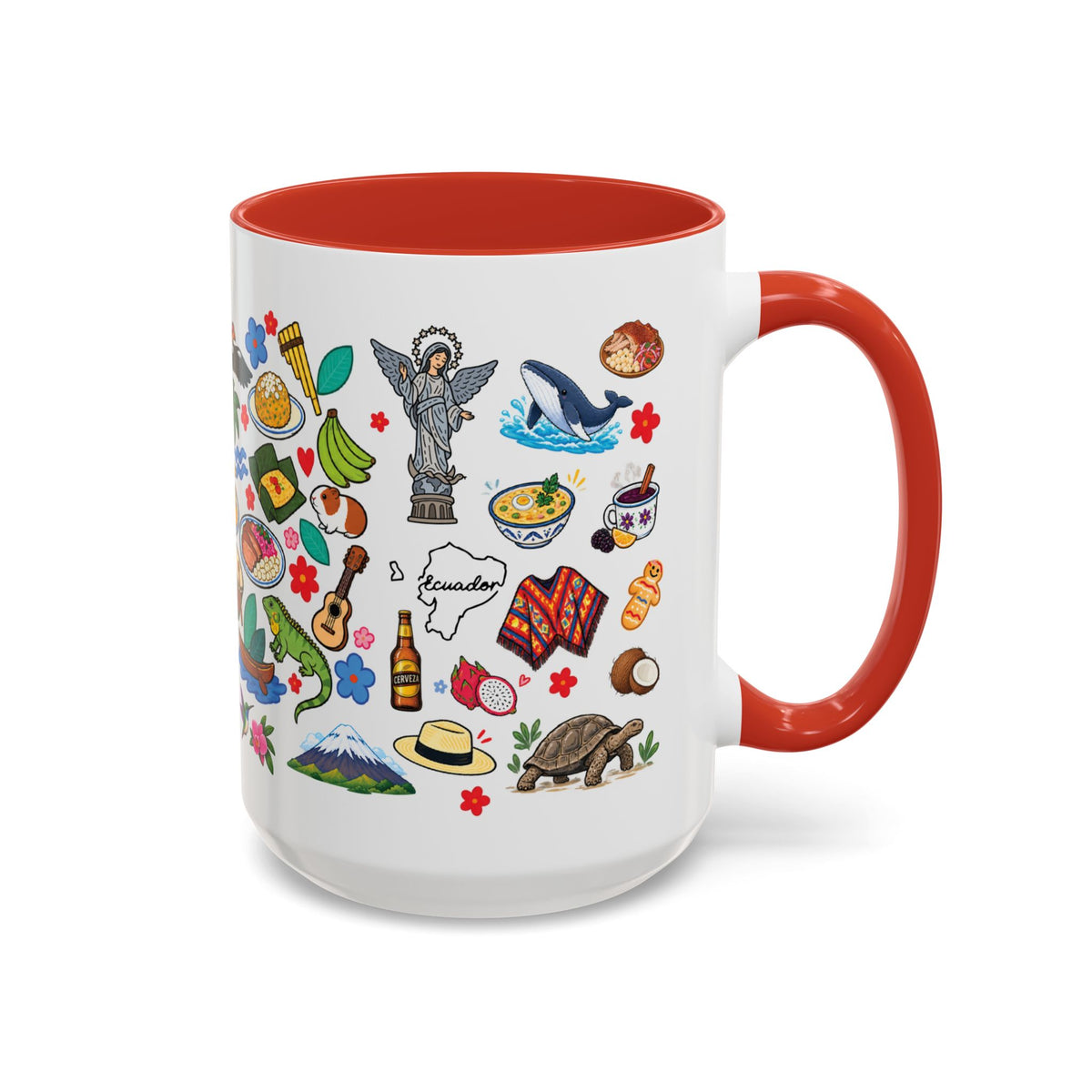 Ecuador Te Amo Mug – Ecuadorian Pride Coffee Cup | Gift for Ecuadorians Abroad