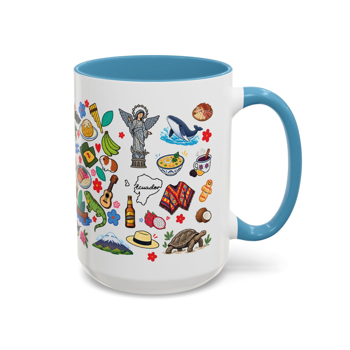 Ecuador Te Amo Mug – Ecuadorian Pride Coffee Cup | Gift for Ecuadorians Abroad
