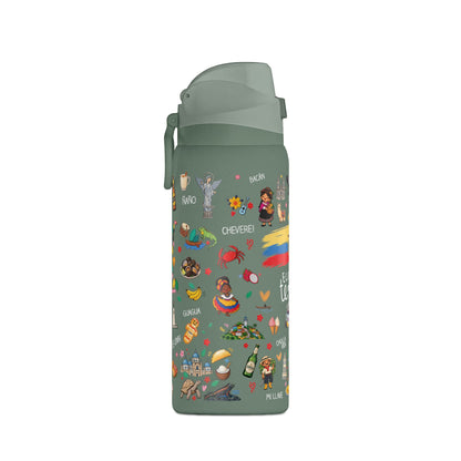 Ecuador Te Amo Water Bottle – 32oz Insulated Water Bottle