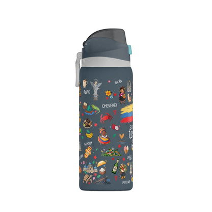 Ecuador Te Amo Water Bottle – 32oz Insulated Water Bottle