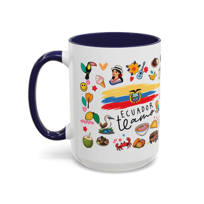 Ecuador Te Amo Mug – Ecuadorian Pride Coffee Cup | Gift for Ecuadorians Abroad