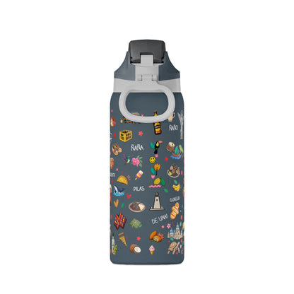 Ecuador Te Amo Water Bottle – 32oz Insulated Water Bottle