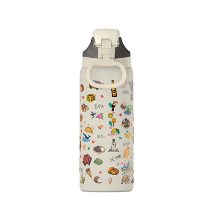 Ecuador Te Amo Water Bottle – 32oz Insulated Water Bottle