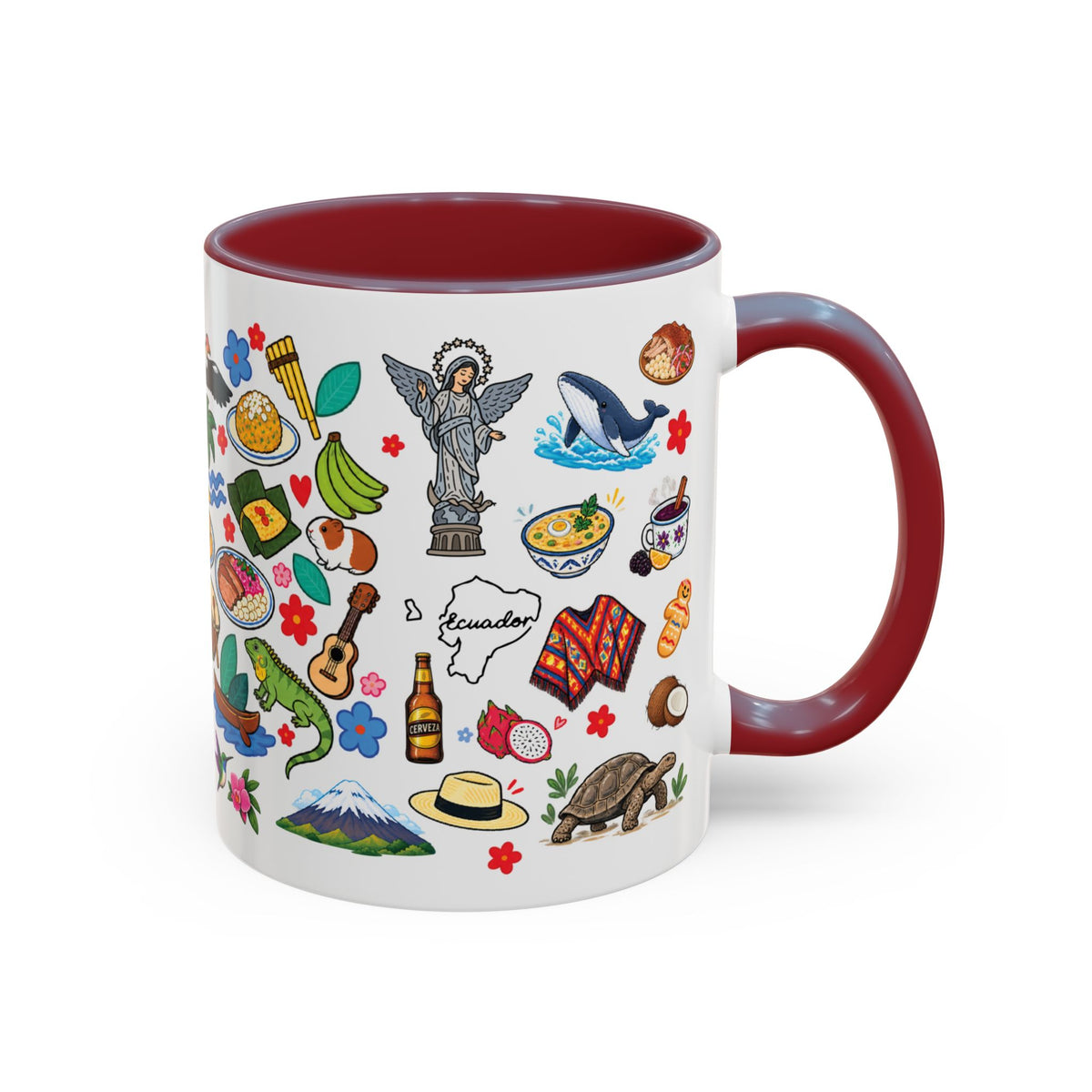 Ecuador Te Amo Mug – Ecuadorian Pride Coffee Cup | Gift for Ecuadorians Abroad
