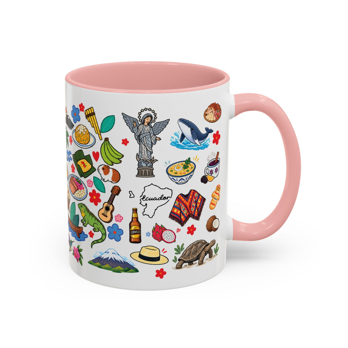 Ecuador Te Amo Mug – Ecuadorian Pride Coffee Cup | Gift for Ecuadorians Abroad