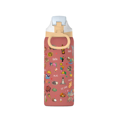 Ecuador Te Amo Water Bottle – 32oz Insulated Water Bottle