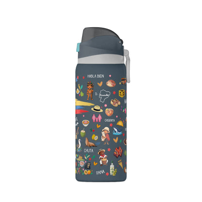 Ecuador Te Amo Water Bottle – 32oz Insulated Water Bottle