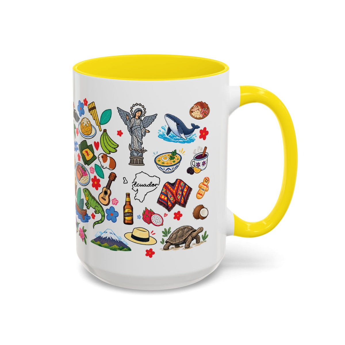 Ecuador Te Amo Mug – Ecuadorian Pride Coffee Cup | Gift for Ecuadorians Abroad