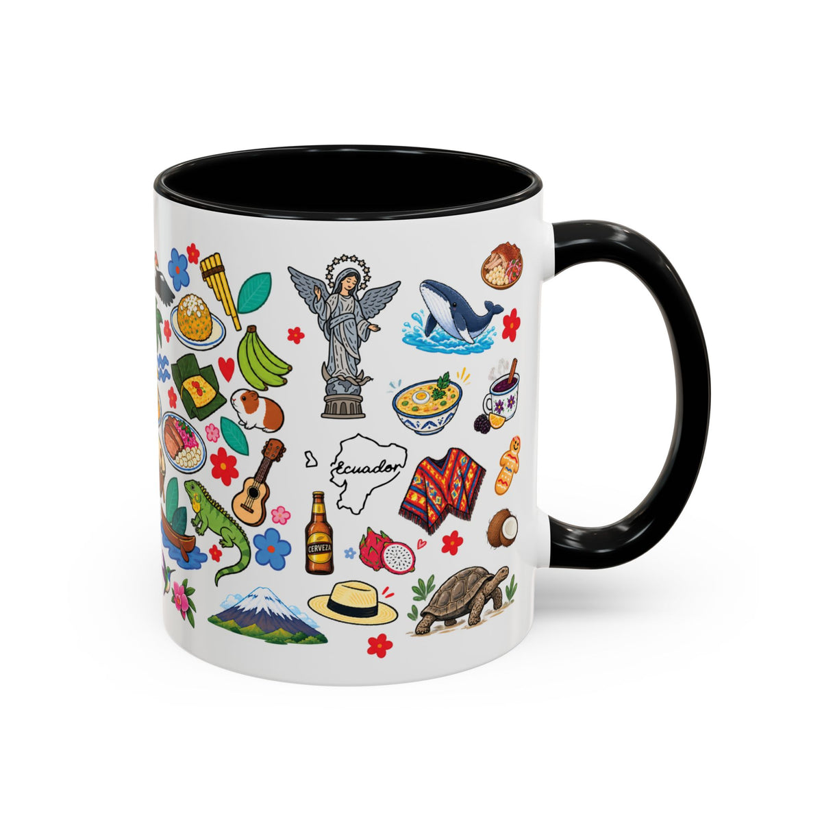 Ecuador Te Amo Mug – Ecuadorian Pride Coffee Cup | Gift for Ecuadorians Abroad