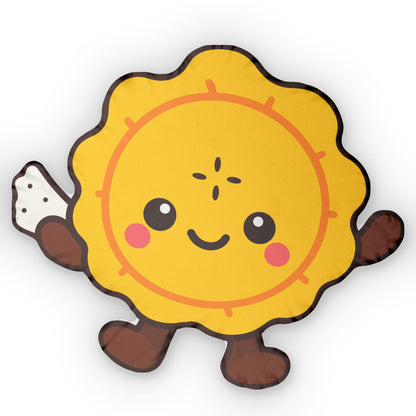 Ecuadorian Patacón Pillow – Cute Kawaii Fried Plantain Cushion