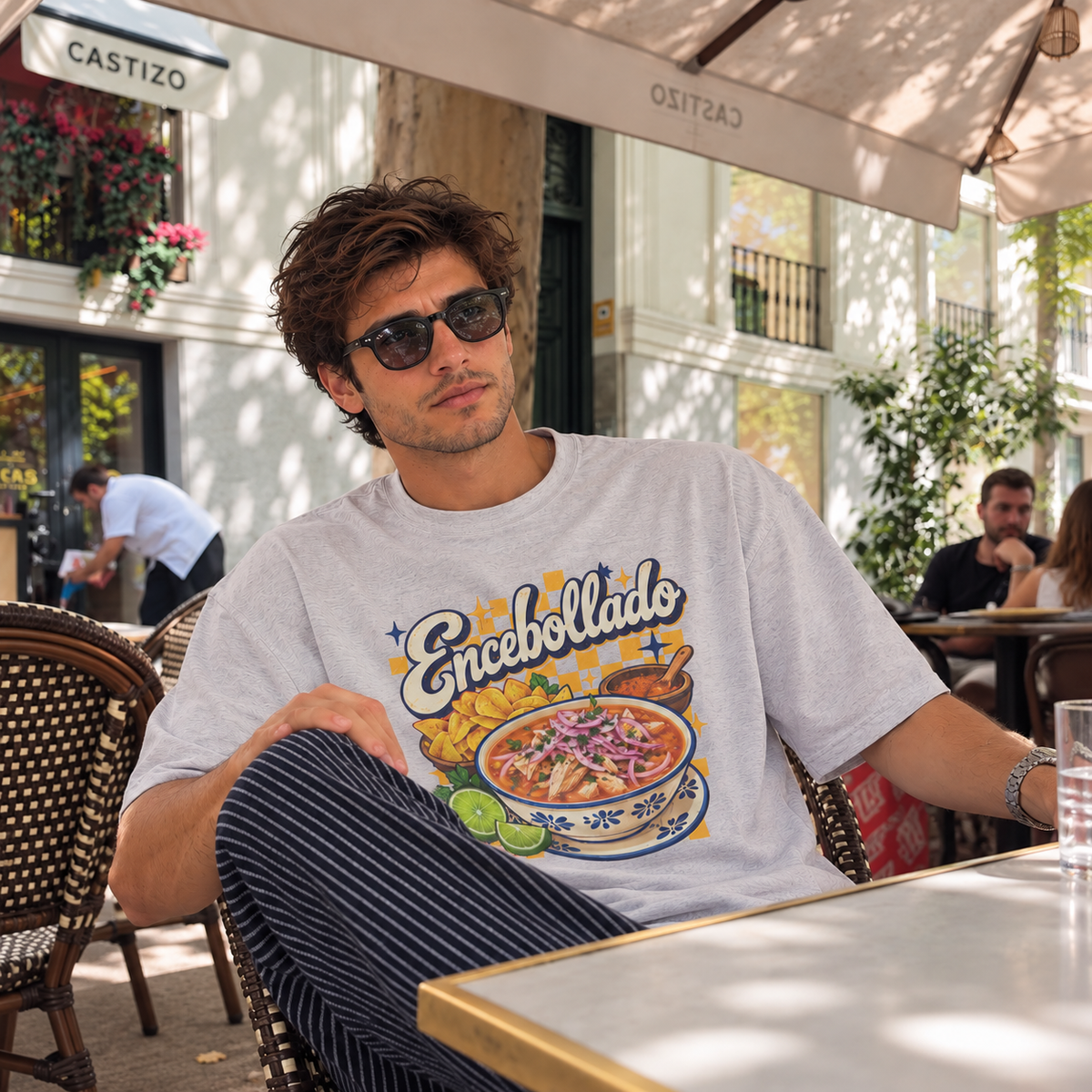 Ecuadorian Encebollado Vintage T-Shirt | Ecuador Food & Heritage Tee