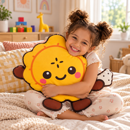 Ecuadorian Patacón Pillow – Cute Kawaii Fried Plantain Cushion