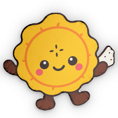 Ecuadorian Patacón Pillow – Cute Kawaii Fried Plantain Cushion