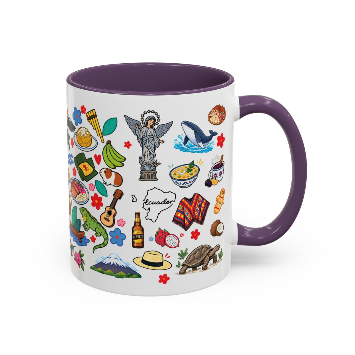 Ecuador Te Amo Mug – Ecuadorian Pride Coffee Cup | Gift for Ecuadorians Abroad