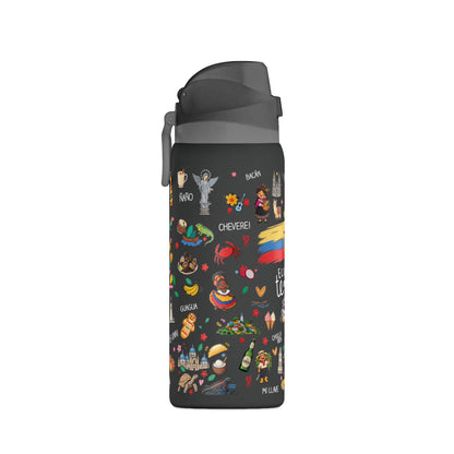 Ecuador Te Amo Water Bottle – 32oz Insulated Water Bottle