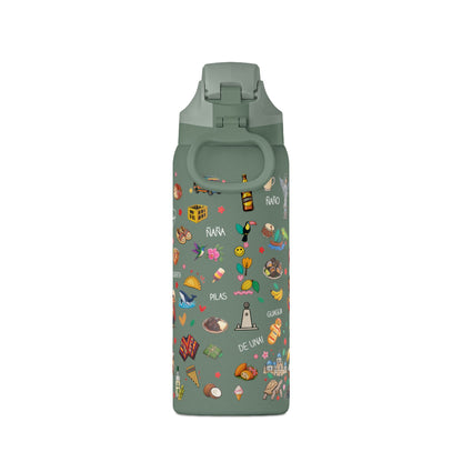 Ecuador Te Amo Water Bottle – 32oz Insulated Water Bottle